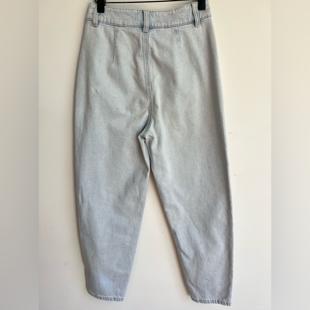 Barrel Baggy high rise denim Light Wash jeans pants Dynamite Gi Gi Size… - Picture 4 of 10